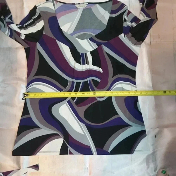 Jessica | Retro Pucci Vibe Top  Never Worn - Picture 12 of 16